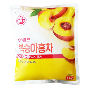 [오뚜기] 오쉐프 복숭아홍차 1kg