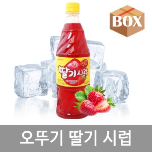 [오뚜기] 딸기 시럽 (1kg x 15개) 1박스