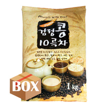 [대호] 검정콩 10곡차 1kg 1박스(12개)